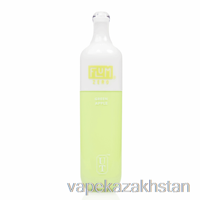 Vape Disposable FLUM Float 0% Zero Nicotine 3000 Disposable Green Apple
